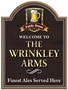 Picture of Traditional Pub sign with Shaped Top