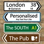 Picture of Personalised Road Direction Pointing Sign