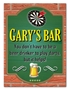 Picture of Personalised Pub Sign with Beer with Darts Logo