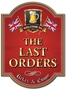 Picture of Wooden Style Home Bar Sign with British Union Jack Flag 