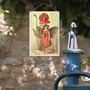 Picture of Poppy Flower Fairy Graden Sign
