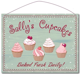 Picture of Personalised Cupcake Sign