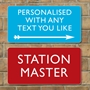 Picture of Personalised Railway Sign