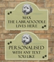 Picture of Labradoodle Sign