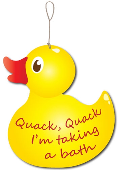 Picture of Rubber Duck Shaped Sign