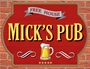 Picture of Traditional Shaped Pub Home Bar Sign -Any Text you like