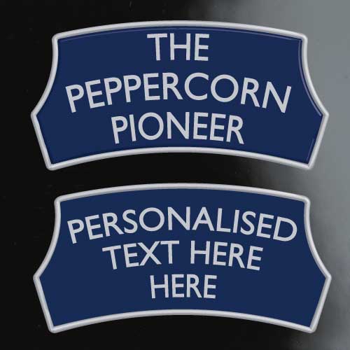 JAF Graphics. Replica Train Headboard