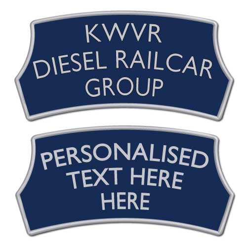 JAF Graphics. Replica Train Headboard