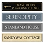 Picture of Letterbox Shaped Stone Effect Shaped House Number Sign