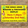 Picture of Bonfire & Fireworks Display Banner 