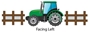 Picture of Personalised Tractor Wall Sticker