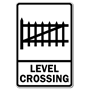Picture of Level Crossing Sign or Personalised