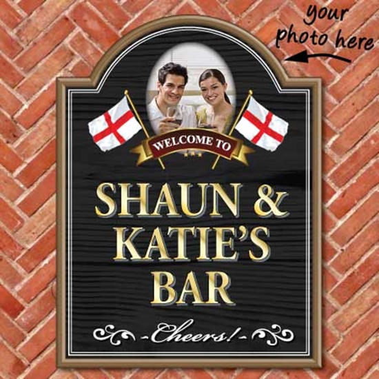 Picture of Personalised Photo Pub Sign