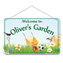 Picture of Colourful Kid's Garden Sign