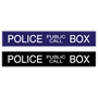 Picture of English Police Box Sign