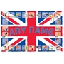 Picture of Large Union Jack Personalised Nursery ALPHABET/LETTER Wall freize Early Learning
