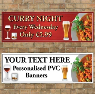 Picture of Curry Night Banner