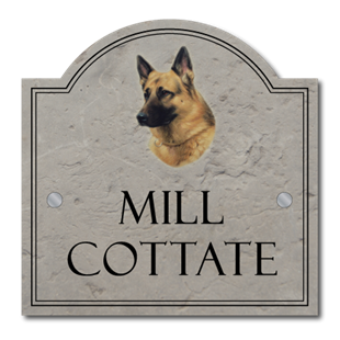 Picture of German Shepherd House Sign