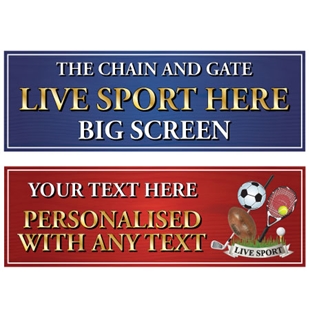 Picture of Sports Advertising Pub Banner