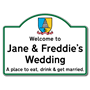 Picture of Welcome to Wedding Sign