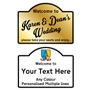 Picture of Welcome to Wedding Sign