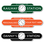 Picture of Classic Railway Station Totem Clock