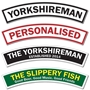 Picture of Yorkshireman Arched Train Sign
