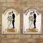 Picture of Bride & Groom Vintage Wooden Effect Custom Pub Sign 