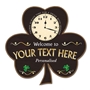 Picture of Custom Irish Shamrock Clock