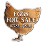 Picture of Hen / Chicken Personalised sign