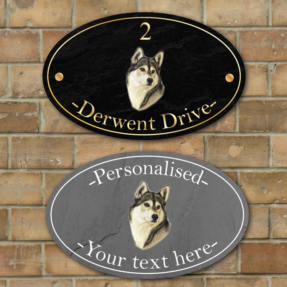 jaf-graphics-oval-personalised-dog-house-name-plaque
