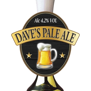 Picture of Personalised Pint Logo Beer Pump Clip