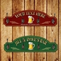 Picture of Personalised Bar Coat Hook Hanger