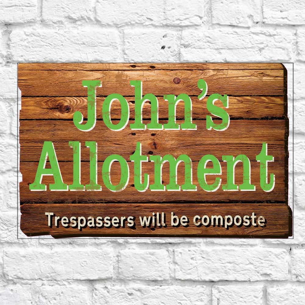 JAF Graphics. Old Wooden Plank Sign