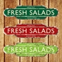 Picture of Healthy Fresh Salads Sold Here
