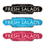 Picture of Healthy Fresh Salads Sold Here