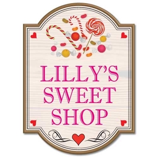 Picture of Old Fashioned Sweet Shop Sign
