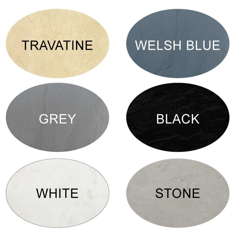 JAF Graphics. Oval Stone Effect Photo Memorial Sign