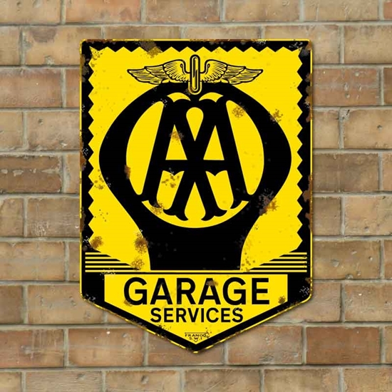 Picture of AA Garage Services, Vintage Garage Sign