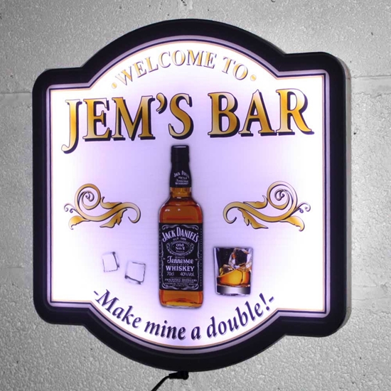 Picture of Whisky Bar Illuminated LED Pub Sign
