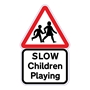 Picture of Slow Children Playing Sign