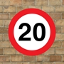 Picture of Bespoke mph Speed Sign