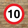 Picture of Bespoke mph Speed Sign