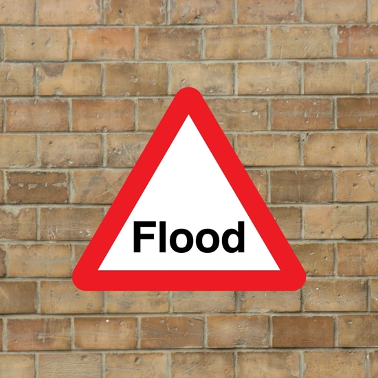 Picture of Flood Warning Sign