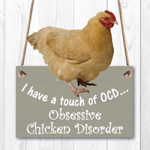 Picture of Obsessive Chicken Disorder Sign