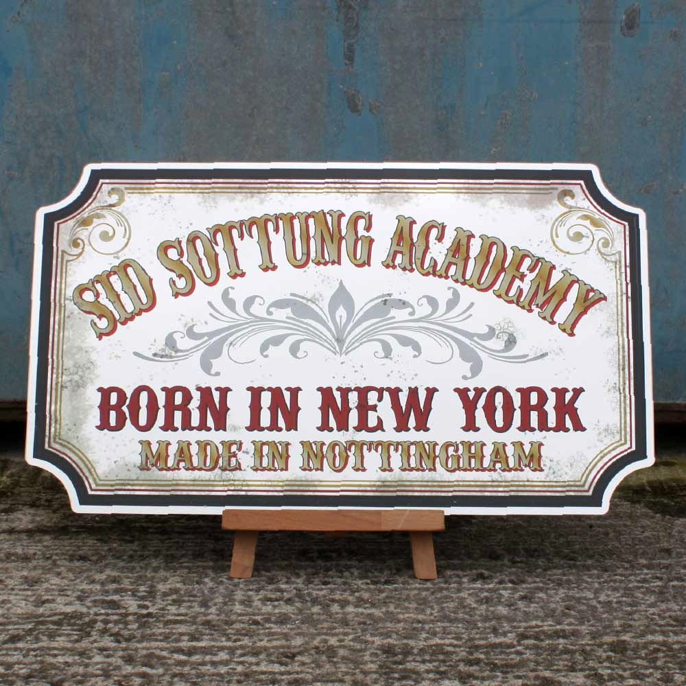 JAF Graphics. Personalised Vintage Style Pub Mirror