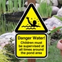 Picture of POND SAFETY SIGN
