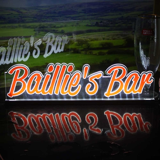 Picture of Personalised Neon Effect Bar Sign