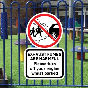 Picture of TURN OFF YOUR ENGINE Sign