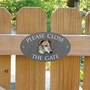Picture of Please Close The Gate Sign, GREYHOUND